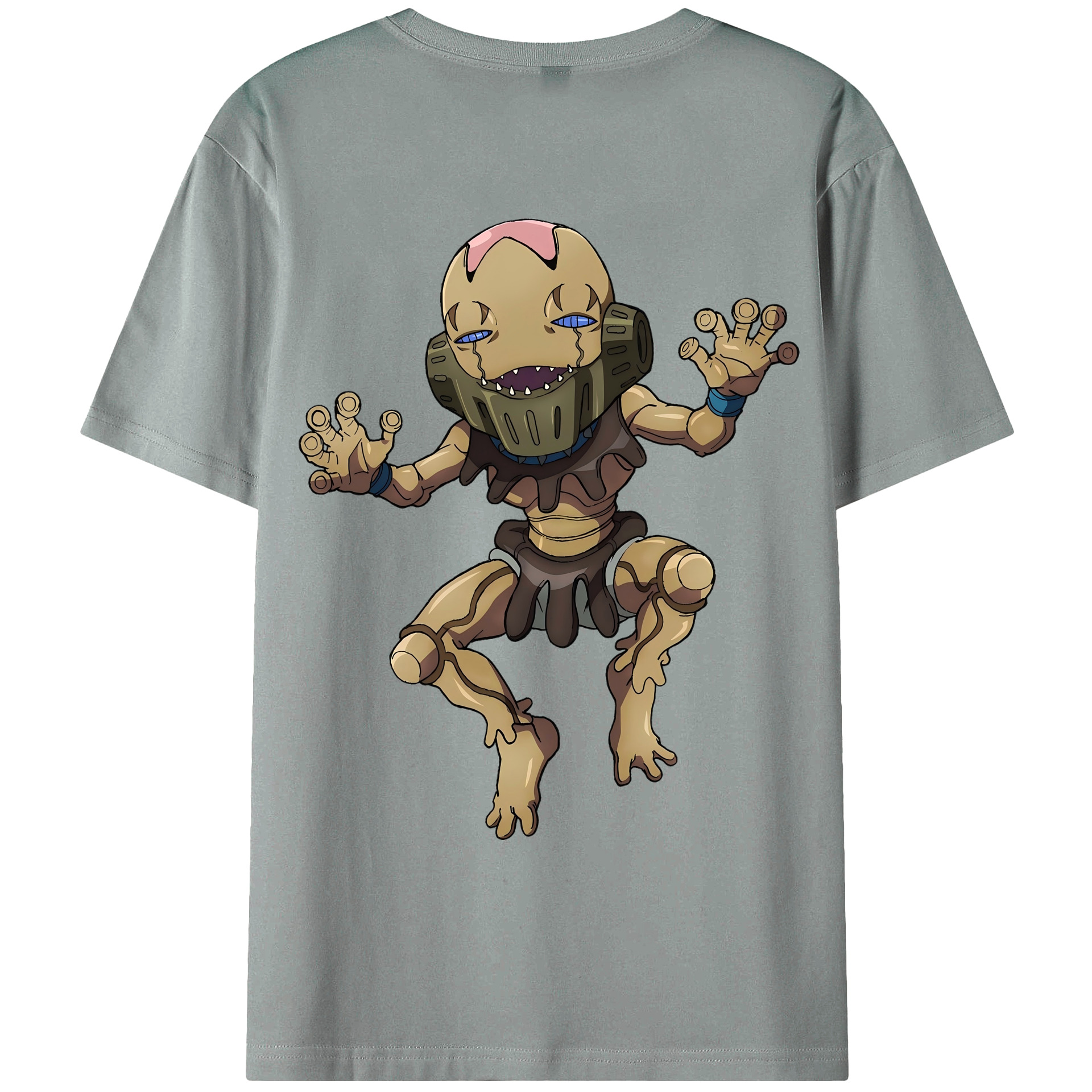 （画像用） ジョジョの奇妙な冒険 JoJo's Bizarre Adventure 綿100％ メンズ半袖Tシャツ（バックプリント） 通気性